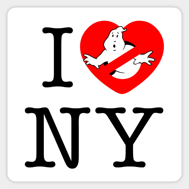 I GB NY (White) Sticker by BtnkDRMS